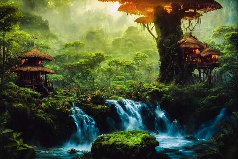 Treehouse Lodge in the Forest